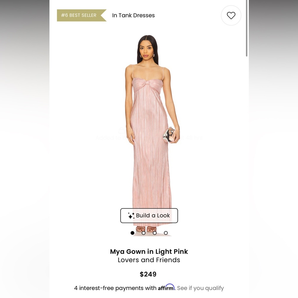 Lovers & Friends gown